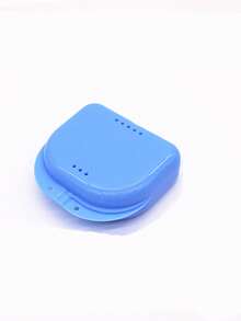 3pcs/1pc Dental Retainer Case With Ventilation Holes, Orthodontic Appliance Storage Box, Portable Denture Holder Case For Home, Office, Travel