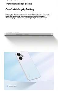 Xiaomi 小米 (MI) Redmi 13C 5G 智能手机，天玑 6100+ 芯片，50MP 双摄像头 - 白色 - 查看 3