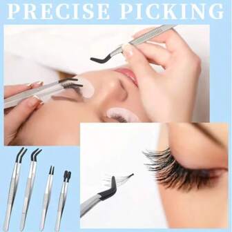 ラバーチップ付きピンセット ラバー PVC シリコンコーティング 傷つけない フラットチップ 曲がりチップ ピンセット