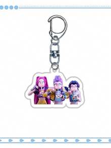 1pc Acrylic Team Cartoon Character Keychain, Bag Charm, Car Key Chain, Cute Cartoon Keyring, Bag Decoration, ANITEEZ Kpop Yun Ho & Ryu Sang Fan Gift