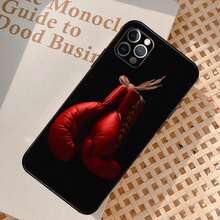 Boxing Gloves Cover Covercompatible With  12 11 13 14 15 Pro Max Mini 8 7 Plus SE 2022 2020 XS Max X XR Phone Case,Covercompatible With  17 Case,  17 Pro Case,  17 Pro Max Case