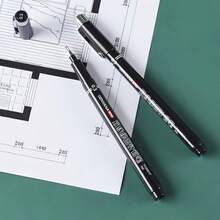 A nova caneta neutra de linha dupla vem em 0,5 mm, com opções de 1 mm, 0,3 mm e 0,5 mm, adequada para exames de design arquitetônico, esboços e desenhos artísticos. Como um item essencial para artistas, este lápis é perfeito para pintura e esboços. Esta caneta de arte pode servir como material escolar, ferramentas de escrita escolar e artigos de papelaria.