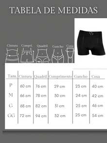 Rafa Parize Kit 12 Men's Boxer Briefs RP Original Adult Premium - Black - View 3