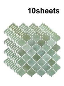 1/5/10pcs Kitchen Backsplash Tiles, Self-Adhesive 3D Embossed Wall Tiles, 12"X12", For Kitchen And Bathroom - Multicolor - View 17