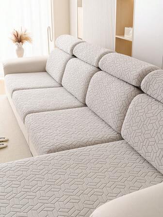 1 pieza Funda elástica giratoria para sofá, no deformante, adecuada para todas las estaciones, anti-arañazos de gato, funda de sofá elástica antideslizante para sofá individual/de 2 plazas/de 3 plazas/de 4 plazas, funda para respaldo de sofá, funda para sofá en forma de L