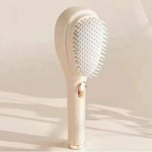 1pc Upgraded Retractable Cleaning Design Air Cushion Massage Comb, Portable Anti-Static Hair Brush - Multicolor - View 8