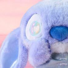 Miniso Búp bê Stitch thơm ngọt ngào, kiểu dáng Trung Quốc mới, trang phục mộng mơ, tư thế ngồi, đồ chơi nhồi bông mềm mại, quà tặng trang trí dễ thương (1 cái) - Màu xanh lam - Xem 5