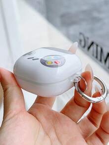 Creative Pattern Protective Case Compatible With Samsung Galaxy Buds Live/Buds Pro/Buds 2 Wireless Bluetooth Earphones, Leopard Print Shockproof Full Cover Anti-Lost Earphone Case - Multicolor - View 9