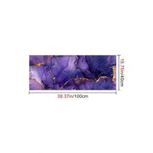 Gold Purple Marble Wallpaper Contact Paper 15. Inchx39.4 Inch Peel And Stick Wall Paper Self Adhesive Vinyl Wallpaper Removable Marble Wall Sticker Cabinet Countertop Shelf Liner Decor - Hình nền số 5 - Xem 4