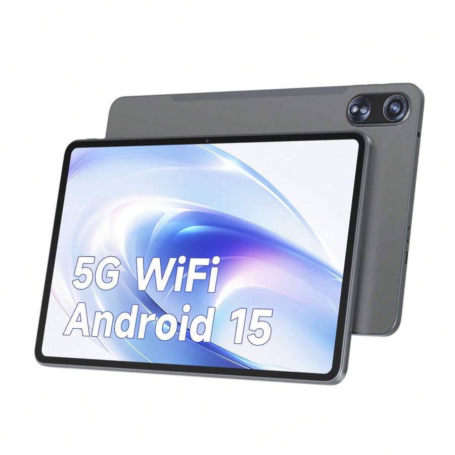 新型SUXI T30 Maxは、11.97インチのインセルフルラミネートスクリーン、Android 15、20GB（6+14）RAM + 128GB ROM、1920×1200 HD 2Kスクリーン、パワフルなT615プロセッサ、5MP + 13MPデュアルHDカメラを搭載しています。オンライン授業、勉強、オフィスワークに最適な大画面タブレットです。 - グレー - チェックする 1