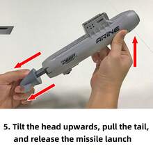 1 Submarine Launcher + 2 Cruisers + 6 Large Airplanes - Multicolor - View 10