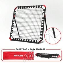 Soccer Rebounder - Training Gifts, Aids Equipment Teens Portable Kick - Back Rebound, Skills Trainer Exercises Practice - Black - View 4