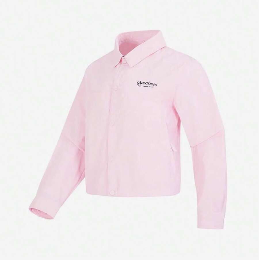 Skechers Giacca da donna comoda e versatile, resistente al vento, abbigliamento casual