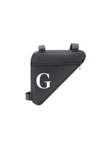 1pc Printed With White Letters A-Z Waterproof Bicycle Triangle Bag Front Frame Bag Handlebar Mount, Bicycle Storage Triangle Bag, Mountain Bike Bag, Triangle Bike Pocket, Frame Mount. Bicycle Accessories, Water Bag, Backpack For Cycling, Gym, Exercise, Outdoor Sports. Waterproof, Lightweight, Large Capacity, Portable. Essential Accessories, A Perfect Gift For Family, Friends, And Loved Ones, Perfect For Christmas And Thanksgiving. - Multicolor - View 14