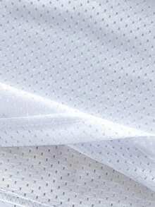 Plus Size Men's #13 White American Football Jersey, Shark Graphic Embroidered Loose Fit Short Sleeve Pullover T-Shirt, Suitable For Casual, Streetwear, Party, Sports, Running, Workout, Gifts For Men - White - View 6