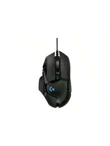 Logitech G502 HERO Gaming Mouse, Esports Mouse, Wired Mouse, Adjustable Weight, LightSYNC Intelligent Lighting Technology, HERO 25K Sensor - Black - View 4
