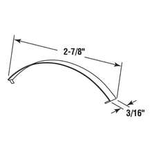 PL 7758 Screen Tension Spring In Flat Steel, 3 - 1/8 In. 6 Pack - Initial - View 2