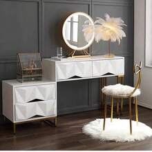 1pc Pink & White Feather Decorative LED Night Light, Warm & Romantic Desk Table Lamp Decor For Bedroom, Living Room - trắng - Xem 3