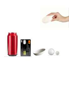 5-50pcs/Set Reusable Egg Shaped Mini Dishes, Made Of Sugarcane Pulp, 3-Inch Size, Suitable For Cakes/Salads/Dips Tasting, Paper Pulp Material, Applicable For Weddings, Parties, Birthdays, Outdoor Camping, BBQ (The Product Image Shows The Size Comparison, Please Check The Actual Size According To Your Needs, The Actual Received Product Shall Prevail) - Multicolor - View 8