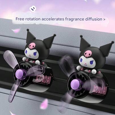 Sanrio 1 Peça Decoração de Carro e Avião de Alta Qualidade, Design Punk Criativo, Decoração Interna de Carro de Plástico Durável, Presente de Natal, Adequado para Família e Amigos, Acessórios para Carro, Ótimo para o Natal, Aromatizante de Carro, Aromatizante de Ventilação de Carro, Decoração de Painel de Carro, Acessórios Internos de Carro, Decoração de Carro, Ornamento Oscilante de Carro
