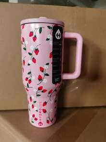 32oz Stainless Steel Insulated Water Bottle With Straw, Sports Water Bottle, Great For Traveling - Multicolor - View 5