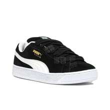 PUMA Suede XL XL Versatile Casual Lightweight Comfortable Low-Top Sneakers, Unisex Black & White