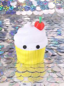 1pc Funny Cupcake Shaped Manual Grinder, 3D Printed Plastic Shell, Metal Grinding Bed, 2-Layer Manual Grinder, Smoking Accessory, Wonderful Holiday Gift, Christmas Gift - Multicolor - View 9