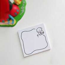 50 Pages Cartoon Dog Series Notepad - 6 Non Adhesive Notepad Options - one-size - View 10