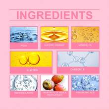 Hoegoa Hair Styling Cream Shattered Hair Finishing Edge Control Anti-Frizz Flyaways Long-Lasting Smooth Broken Loose Hair Repair Non-Greasy Shine Hair Shaping Cream With Brush - 粉色 - 查看 5