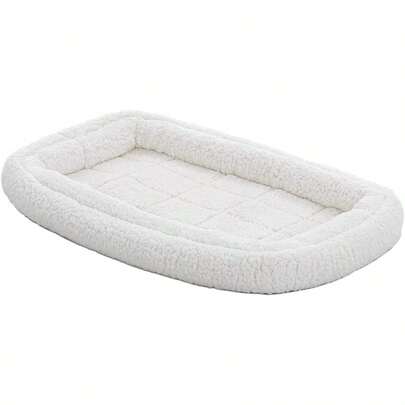 Double Bolster Pet Bed 22Inch Dog Bed Ideal For XS Dog Breeds And Fits 22Inch Long Dog Crates