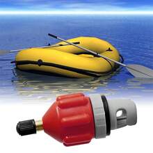2PCS For Paddle Board  Compressor Pump Adapter Inflatable Air Valve Adapter Boat - Orange - View 8
