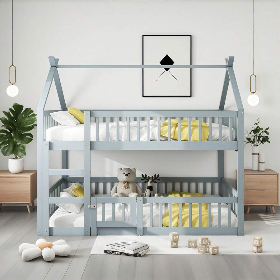 Kids Bed Frames, Headboards & Footboards - Grey - View 1