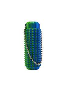 3D Printed Gradient Color Massage Roller, Textured Spikes And Breathable Holes, Modular Design For Muscle Relaxation And Stress Relief, Perfect Gift For Sensory Stimulation And Anxiety Reduction - Multicolor - View 15