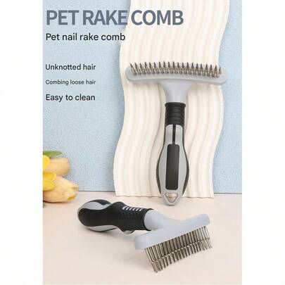 Comb,Floating Hair Cat Comb,Dog Hair Needle Comb,Specific Knot Comb For Grooming (Style 1, One Size)