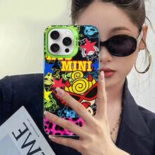 Funda de Teléfono Mate Resistente a Impactos, Moda Japonesa, 17, 16, 15, 14, 13, 12, 11 Pro Max, Plus - Z4 - Ver 12