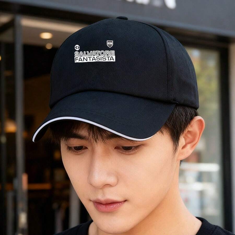Men Baseball Cap - Black - View 1