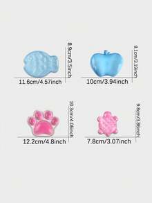 Mouse Wrist Rest, Gel Transparent Mouse Wrist Support Pad, Lovely Ergonomic Mouse Wrist Pad, Soft Transparent Wrist Pain Relief Office Home Desk Computer Mouse