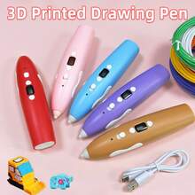 1 支低温 3D 绘图笔、DIY 涂鸦打印笔、3D 涂鸦玩具、艺术工具、生日/圣诞礼物、9M/25M/50M/100M PLA 替换装（耗材）