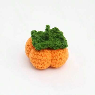 1pcs Vegetable Pumpkin Or Potato Gift, Hand Crocheted Cute Animal Items, Motivational Gift, Birthday Gift, Encouragement Decoration Graduation Gift, Party Gift