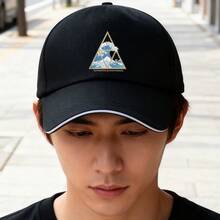 Men Baseball Cap - Black - View 4