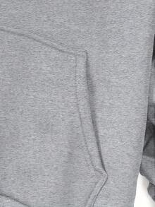 Sudadera Deportiva Casual y a la Moda para Hombres, Sudadera con Emblema del Equipo de Fútbol de Detroit, Sudadera de Gimnasio Estilo Callejero, Estilo Regular de Manga Larga, Adecuada para Ejercicio y Uso Diario, Ropa Deportiva Cómoda Enviada Localmente - Gris - Ver 2