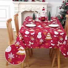 Tablecloths - Snowman 140x230cm - View 9