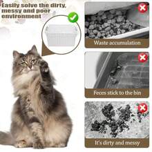 50 PCS Disposable Small Animal Cage Liners Hamster Tray Liner Rabbit Tray Film Liner Clear Plastic Box Liner Guinea Pig Cage Toilet Plastic Film 13.78 * 9.84 Inch