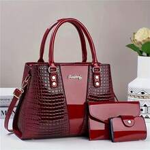 High-End Stylish Handbag, Women's Birthday Gift, 2025 New Classic Retro Small Square Bag, Versatile Large Capacity Lightweight Multi-Layer Practical Tote Bag, Elegant Dignified Elegant Shoulder Bag, Suitable For Shopping And Commuting