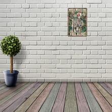 Vintage Skull Heart Metal Sign 8x12inch - Perfect For Home, Office, Cafe And Bar Decoration, Ideal For Room Decoration - Multiple - View 4