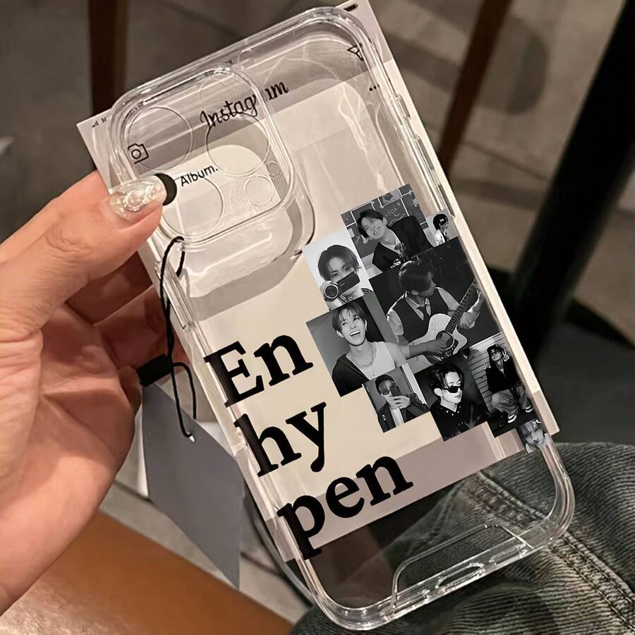 La nueva carcasa de moda de moda es compatible con los modelos 16, 15, 14, 13, 12, 11 pro Max y cuenta con una tapa trasera transparente y suave tpu.Carcasa de teléfono lindo, carcasa de teléfono con efecto espuma, carcasa de teléfono de dibujos animados, carcasa de teléfono estético, ideal para regalos de Navidad y San valentín, con diseño fotográfico, moldeo por inyección, plantilla transparente, elegante caja - Color mezclado 1-213 - Ver 1