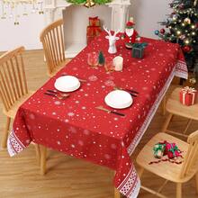 Tablecloths - เกล็ดหิมะ-1 140x230ซม. - ดู 5