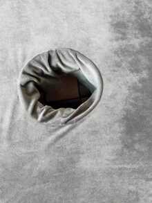 200cm*120cm/78.74in*47.24in Wool Massage Bed Sheet With Face Hole, Anti-Slip, Thick & Warm, Reusable Beauty Salon Bedcover, Crystal Wool - Multicolor - View 2