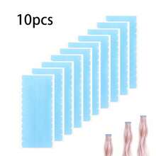 5/10 Sheets Hair Extension Tape Tabs Double Sided Replacement Tape In Hair Extensions Adhesive Hair Extension Tapes Hair Extension - Blue - View 7