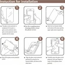 Bộ 6 miếng dán màn hình cường lực chống sốc, tương thích với iPhone 17/17 Air/17 Pro/17 Pro Max, 15/15 Plus/15 Pro/15 Pro Max, 14, 13, 12, 11, XR, XS, X, 7, 8, chống nổ, chống trầy xước, chống nước, phim bảo vệ màn hình điện thoại bằng kính cường lực. - Trong suốt - 6 CÁI - Xem 8
